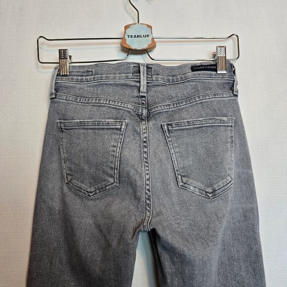 Citizens of Humanity Rocket Crop High-Rise Skinny – Salt Stone, Size 24 - Picture 9 of 13